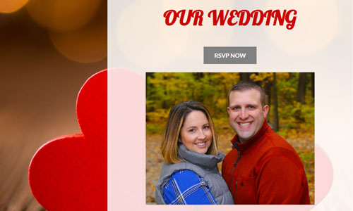 Weebly Wedding Website Designs
